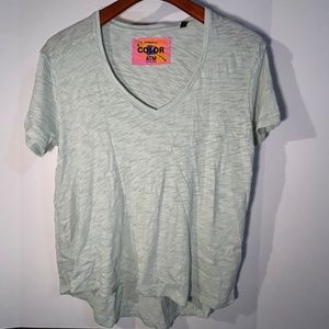 ATM Anthony Thomas Melillo Division 4.5 Color Slub Knit Space Dye Tee Size XS/S